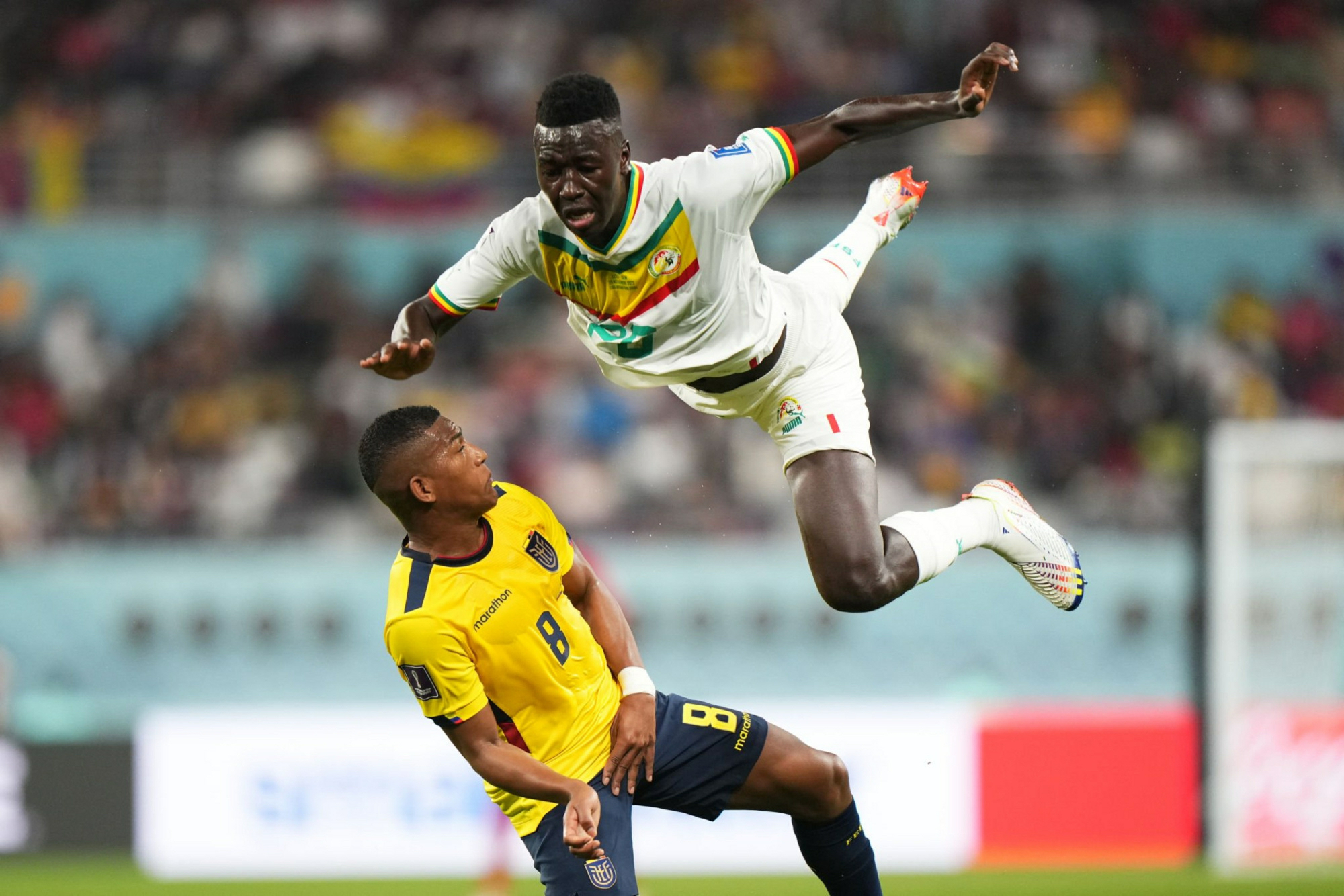 塞内加尔队在国际比赛中击溃对手