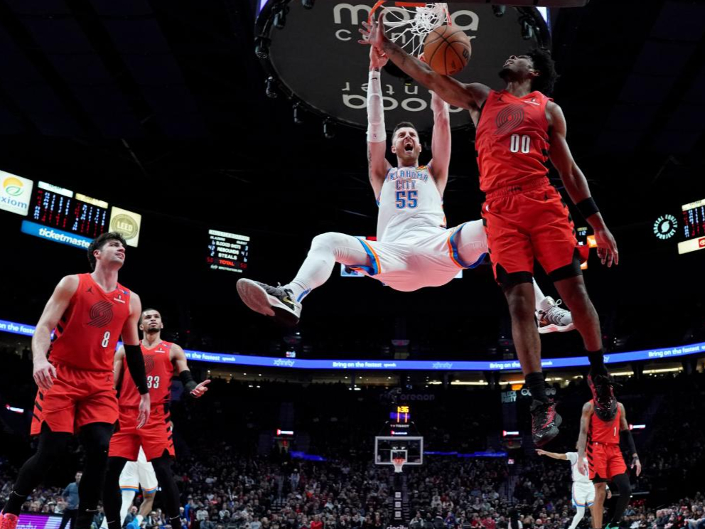 -开拓者击败黄蜂，取得四连胜