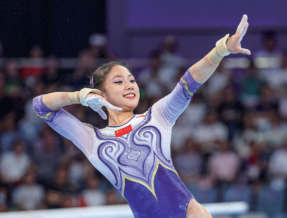 西班牙体操选手夺取女子全能冠军 西班牙体操选手夺取女子全能冠军